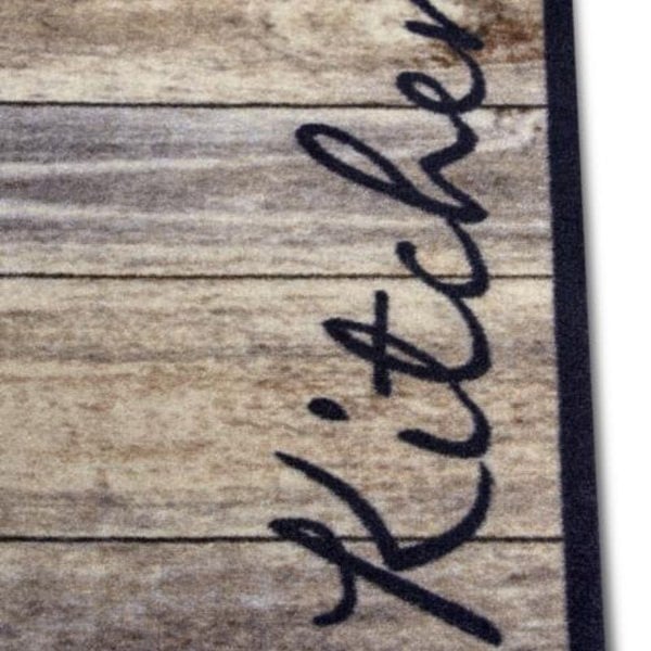 Washable Kitchen Runner – Brown Colour 50x150 cm