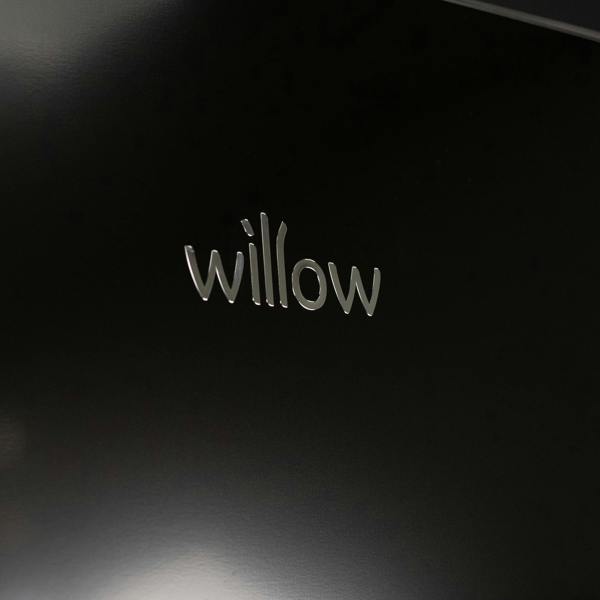 Willow 254L Fridge Freezer WFF5050B - Black