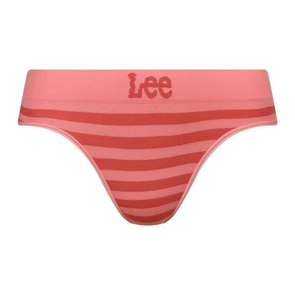 Lee Womens/Ladies Seamless Boxer Briefs (Pack of 2) - Strawberry - 