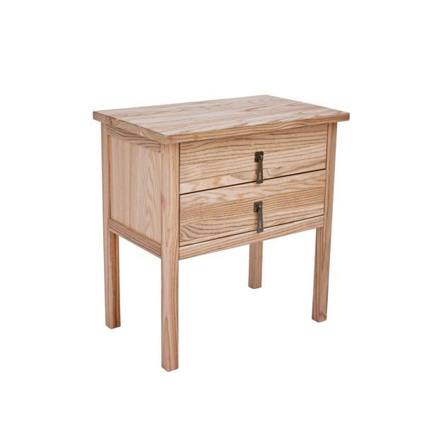 Cabinet Bits Montese 2 Drawer Bedside Table Drop Handle