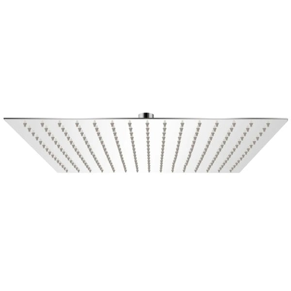 Berkfield Rain Shower Head Stainless Steel 40x40 cm Square