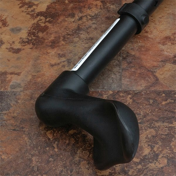 Aidapt Ergonomic Carbon Black Matt Walking Stick RH