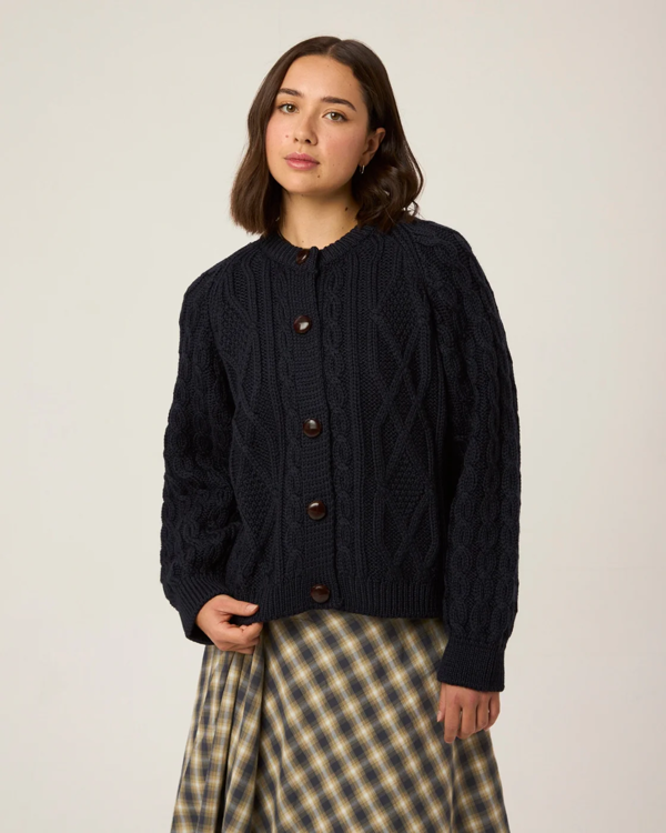 Peregrine  Beckett Cable Knit Cardigan