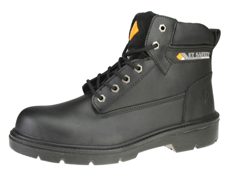 ET Safety I0006 Lightweight Lace Up Steel Toecap Midsole Leather SBP Boots