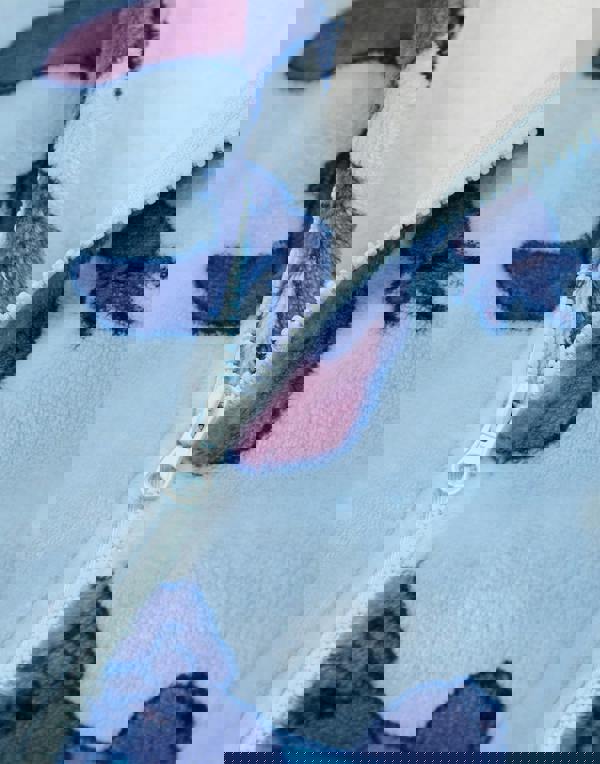 Disney Womens Blue Stitch Character Zip Through Blanket Hoodie (One Size)