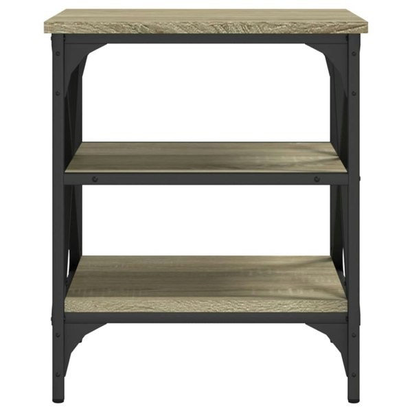 Berkfield Side Tables 2 pcs Sonoma Oak 40x42x50 cm Engineered Wood
