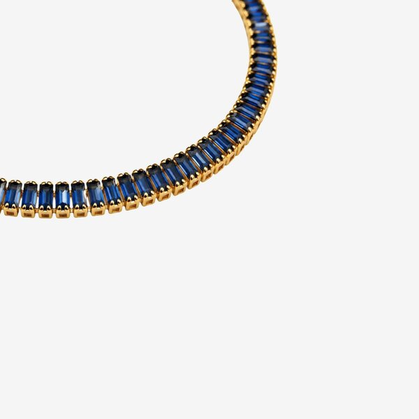 Uchi & Soto Hanabi Blue Stone Necklace