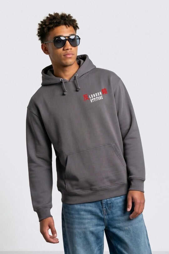 London Attitude Tokyo After Dark Graphic Hoodie