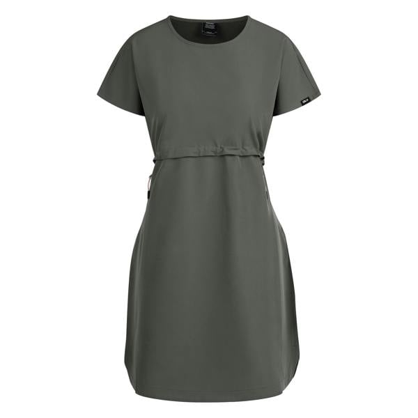 Trespass Womens/Ladies Lidia Round Neck Cotton Dress - Herb