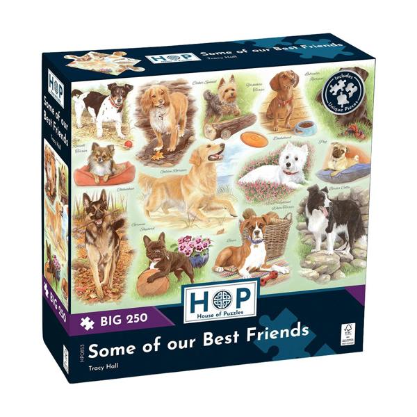 The House of Puzzles Some of our Best Friends BIG 250 Piece Jigsaw Puzzle