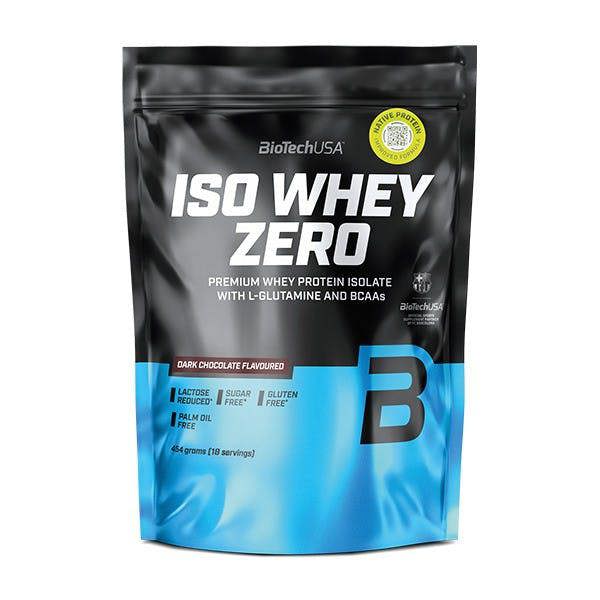 BioTechUSA Iso Whey Zero, Dark Chocolate - 454g