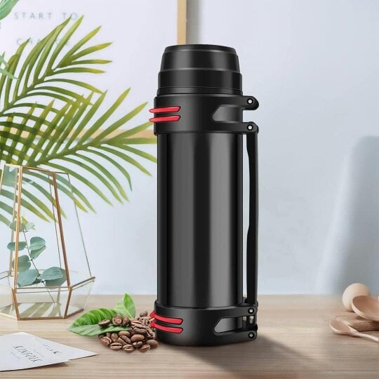 Havendro Thermos Flask with 2 Cups Handle for Camping