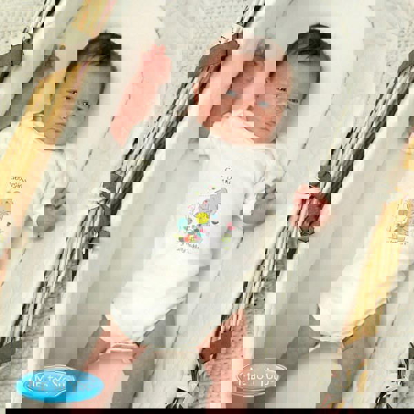 Personalised Memento Company Personalised Tiny Tatty Teddy Cuddle Bug 0-3 Months Baby Vest