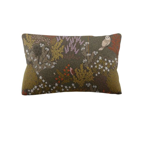 Sara Miller Owl Forest Deep Olive Duvet Cover Set
