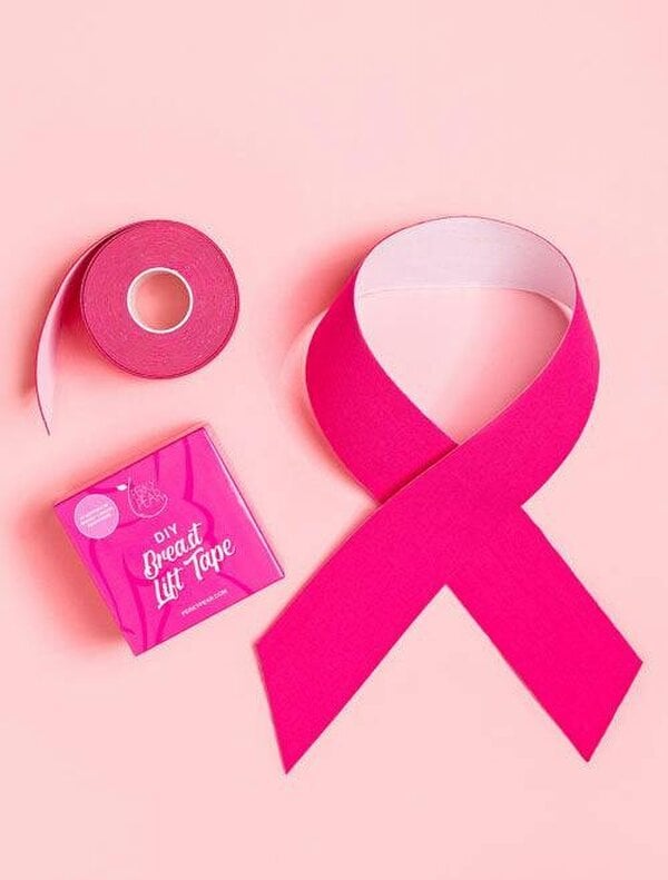 Perky Pear Breast Cancer Awareness - Pink Breast Lift Tape