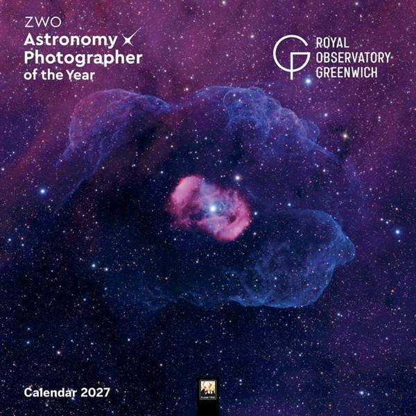 Astronomy Photographer Of The Year Calendar 2027, Wall Calendars, Month To View, Natural World, Gift