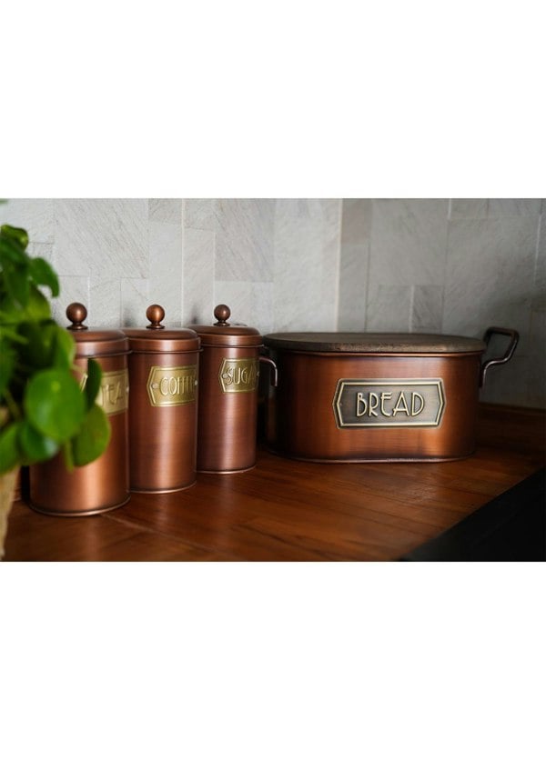 Rozi Copper Bread Bin