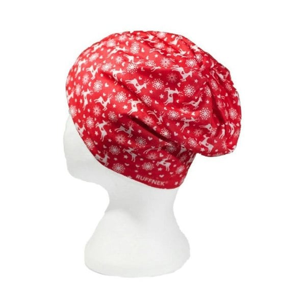 RUFFNEK® Deer Hearts Snood – soft and versatile neck warmer with a heart and deer print. Ideal for winter activities, walks and gifting.
