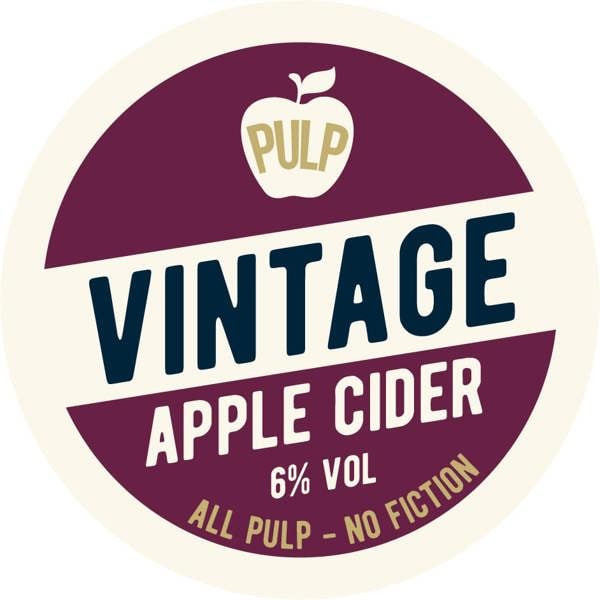 Celtic Marches Pulp Vintage Apple Cider 6% 20L BIB (35 Pints)