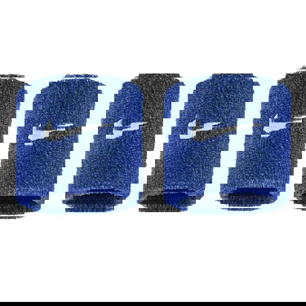 Nike Classic Swoosh Wristband (Pack of 2) - Royal Blue/White - 