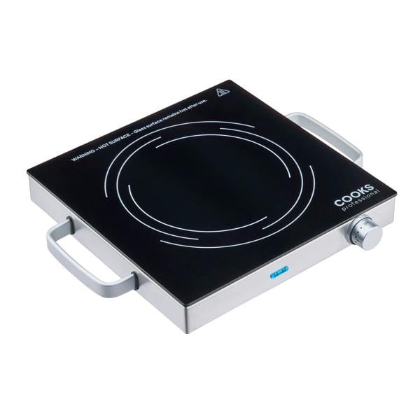Cooks Professional Single Electric Ceramic Hob