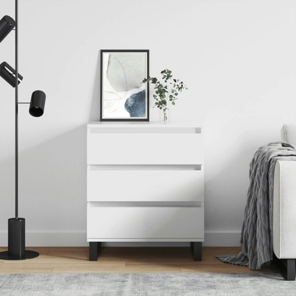 Berkfield Sideboard White 60x35x70 cm Engineered Wood