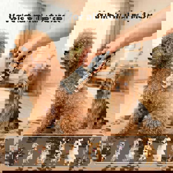 Skylos Pet Clipper Cat Dog Grooming Kit Trimmer Shaver Cordless Rechargeable