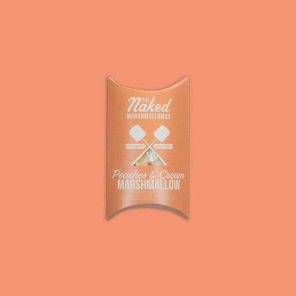 The Naked Marshmallow Co Peaches & Cream Gourmet Marshmallows
