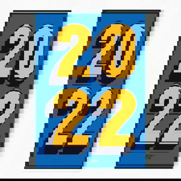 Reign&Hail Personalised Year Print