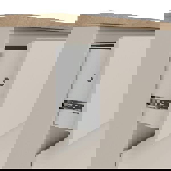 Furniture To Go Naia Chest of 3 Drawers in Cashmere Jackson Hickory