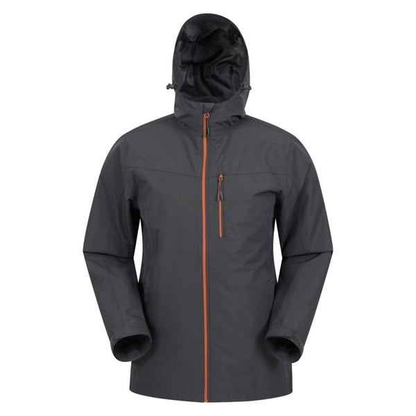 Mountain Warehouse Mens Brisk Extreme Waterproof Jacket - Dark Grey