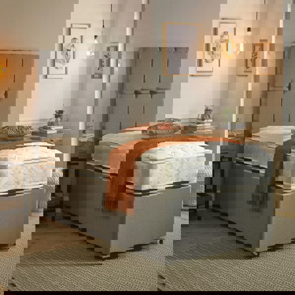 Starlight Beds Close Wave Hybrid Mattress - 20cm Deep, Deep Quilted Soft Sleep Surface