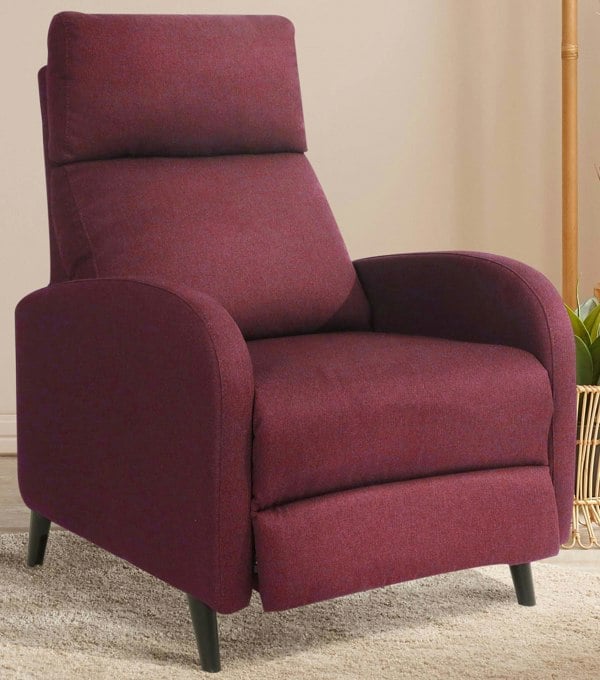 Comfy Living Premium Cadiz Fabric Recliner Chair - Ultimate Comfort and Style