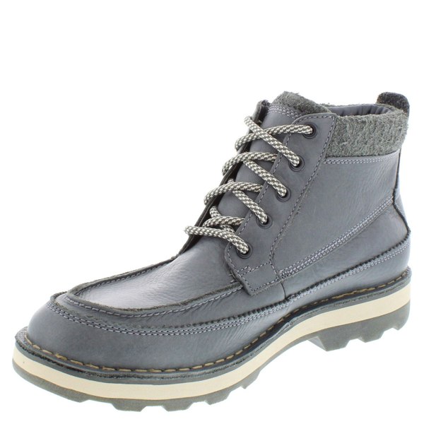 Clarks Korik Rise G Fit GoreTex Leather Lace Up Casual Boots