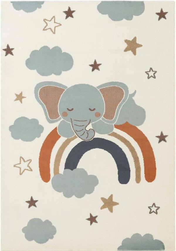 Adventures Kids Rug Dreamy Jumbo Cream Sound-absorbing Fun design rug