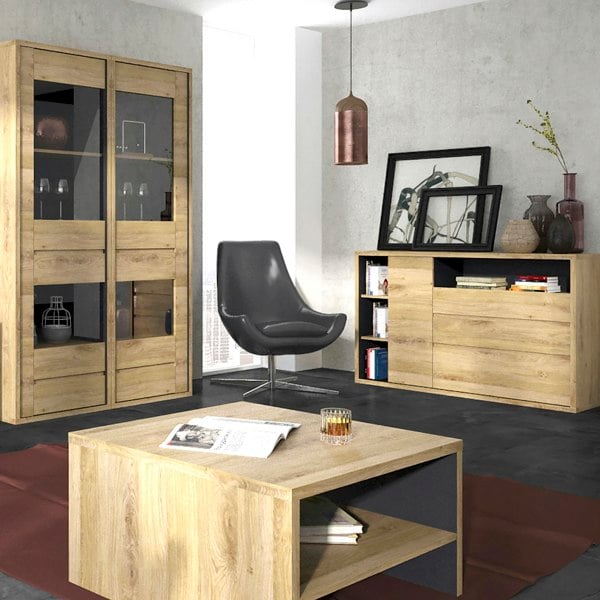 Furniture To Go Shetland Coffee Table with Shelf