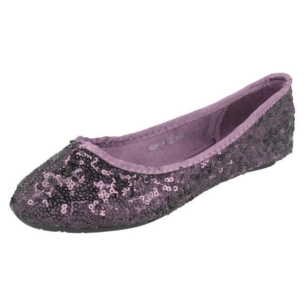 Cutie Girls Cutie Flat Sequin Ballerina Flat Shoes