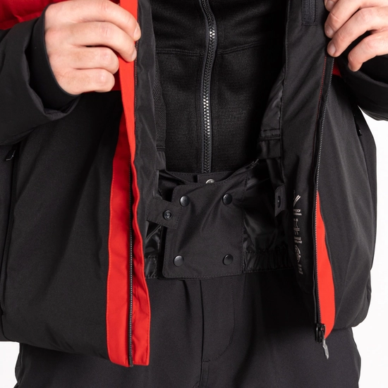 Regatta Mens Ollie II Ski Jacket - Danger Red/Black