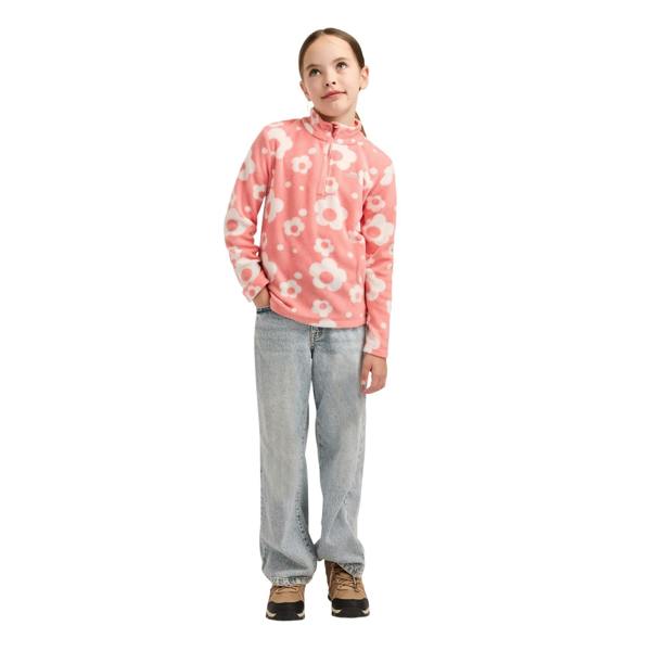 Trespass Childrens/Kids Melsa AT200 Fleece Jacket - Peach Pink - 