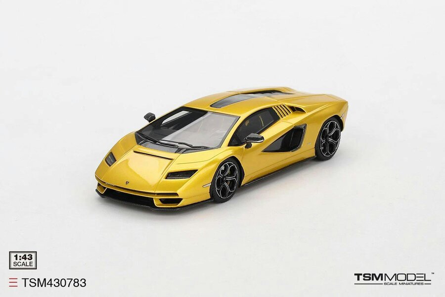 MCSlots Lamborghini Countach LPI 800-4 New Giallo Orion 1:43 Scale TSM430783