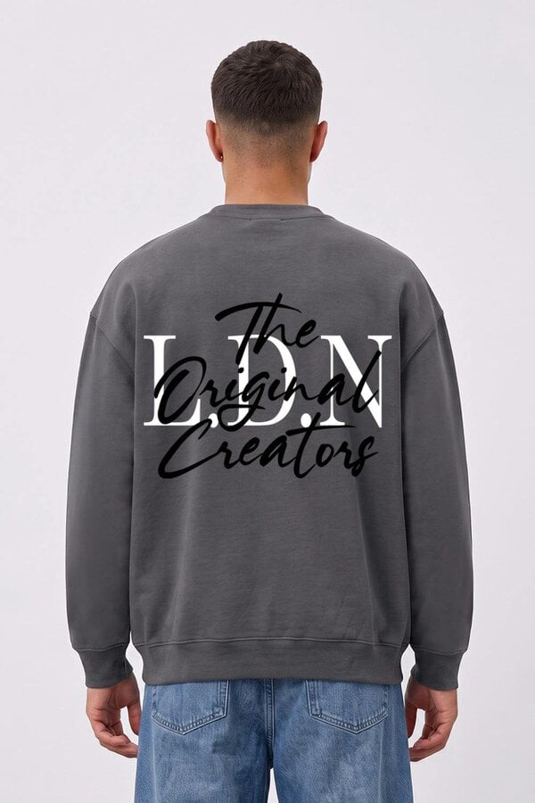 London Attitude Relaxed Fit LDN Original Creators Sweatshirt