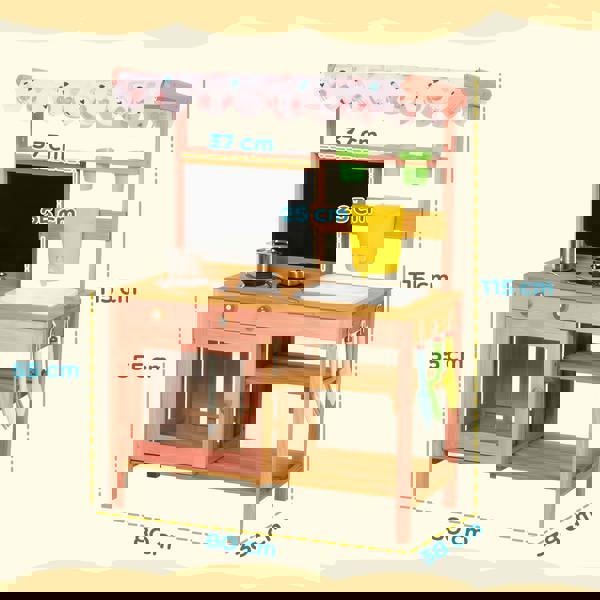 Outdoor Kids Kitchen Playset