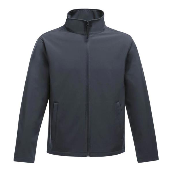 Regatta Standout Mens Ablaze Printable Soft Shell Jacket - Navy - 