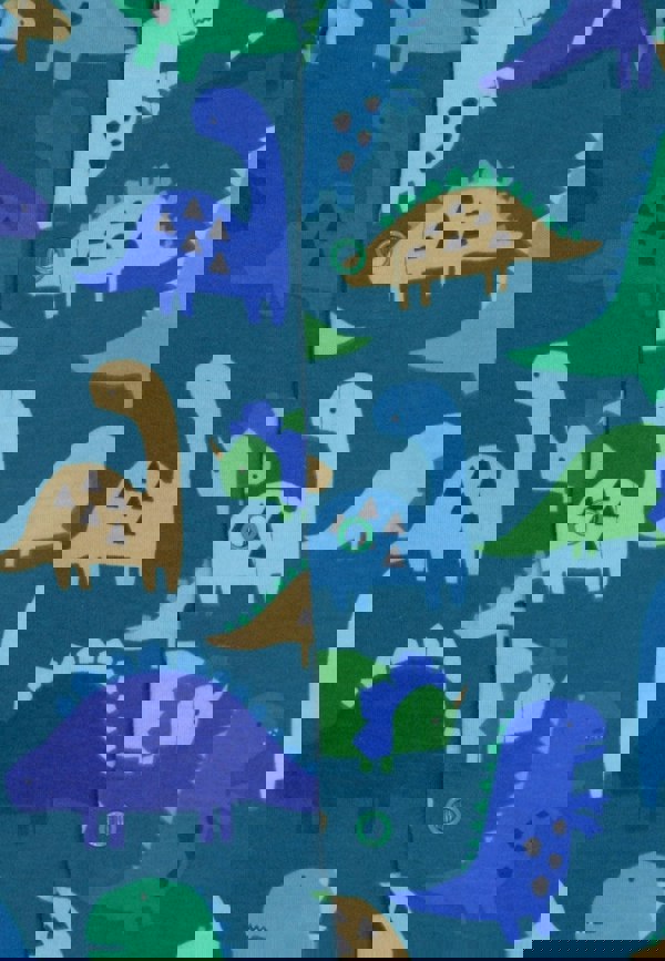 Organic Tonal Dinosaur Print Sleepsuit - Toby Tiger