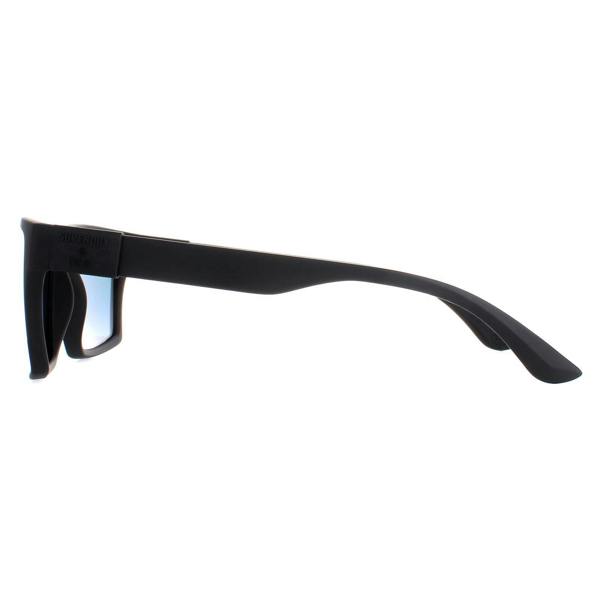 Superdry Sunglasses Disruptive SDS 127P Rubberised Black Blue Gradient Polarized
