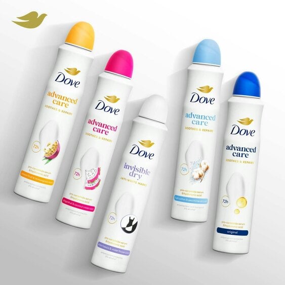 Dove Antiperspirant Deodorant Dragon Fruit FIFA Edition, 72H Protection 12x200ml