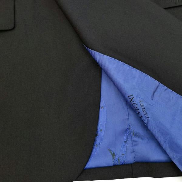 Black 3-Piece Tuxedo With Wide Shawl Lapel