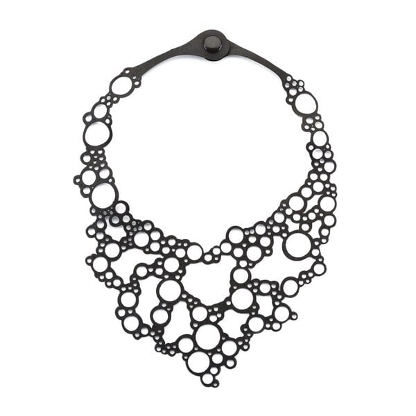 Bubbles Rubber Necklace by Paguro Upcycle