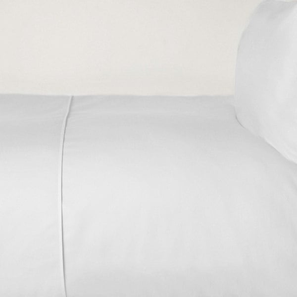 Belledorm 100% Cotton Sateen Duvet Cover - White