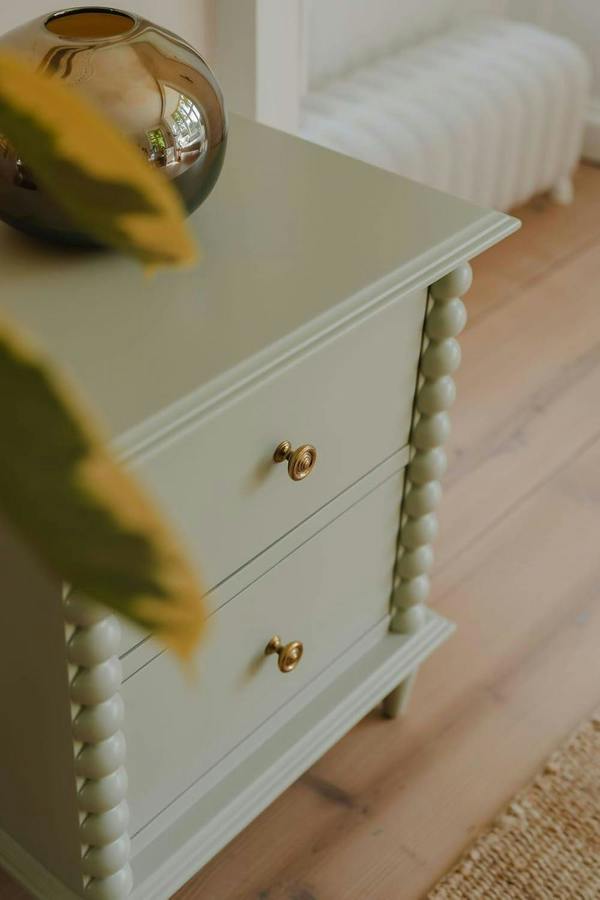 Statement Furniture Cromwell Bedside Table with Bobbin Design